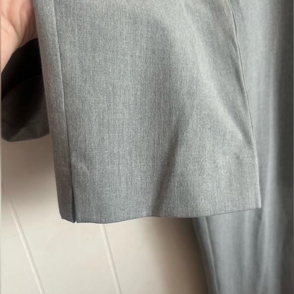 Badgley Mischka, size 14, Classic Tailored Dress Pants in Light Gray - Picture 5 of 8